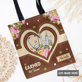 Earned Not Given HTRZ06109654PZ Tote Bag