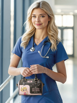 50 Nurse 50 Coffee TTRZ13089915PS Mini Satchel