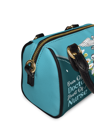 Fnp Brain Of A Doctor Heart Of A Nurse HHRZ12083650QT Mini Satchel