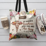 Be Someones Sunshine When Their Skies Are Grey HTRZ06103766KF Tote Bag