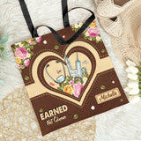 Earned Not Given HTRZ06109654PZ Tote Bag