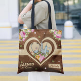 Earned Not Given HTRZ06109654PZ Tote Bag