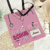 Living The Scrub Life HTRZ06101830KO Tote Bag