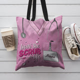Living The Scrub Life HTRZ06101830KO Tote Bag
