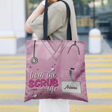Living The Scrub Life HTRZ06101830KO Tote Bag