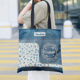 Nurse Caring Loving Kind Loyal HTRZ06109079IT Tote Bag